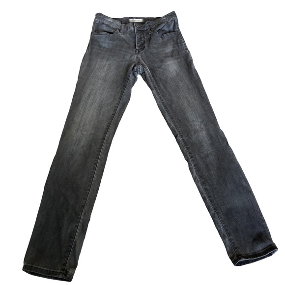 Madewell 9” High-Rise Skinny Jeans Size 26 Black Wash – Classic, Sleek, Stretch - Picture 1 of 8